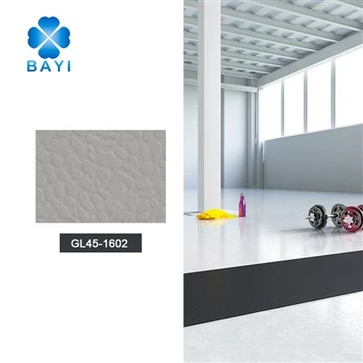 Non-Slip Yoga Room Vinyl Sports Flooring