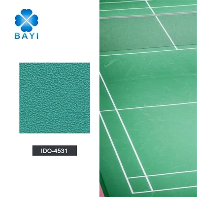 Badminton Court Vinyl Floor Mat