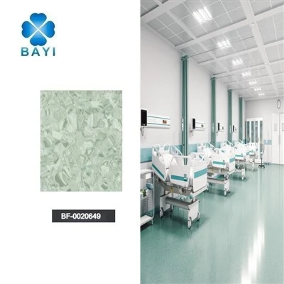Commercial Homogenous Vinyl Flooring Rolls