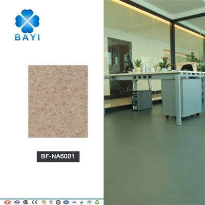 Heterogeneous Polyvinyl Chloride Floor Coverings