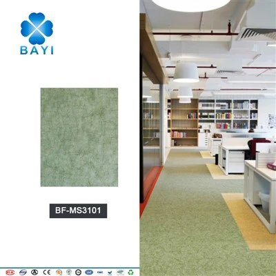 UV Coating Heterogeneous Vinyl Flooring
