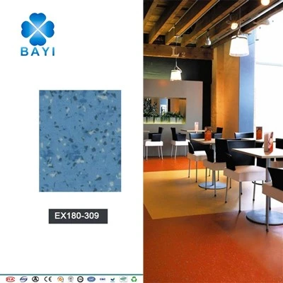 Heterogeneous Vinyl Sheet Roll Flooring Expedition Series