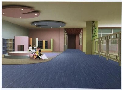 Homogeneous Flooring Vinyl Sheet