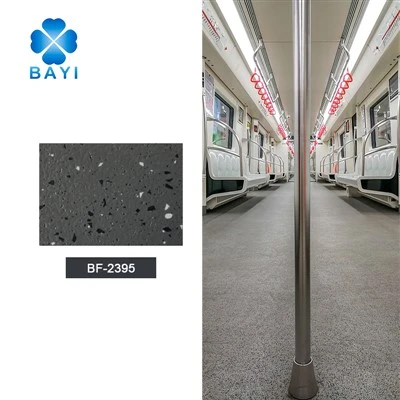Non-Slip Subway Vinyl Safety Flooring Rolls