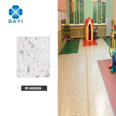 Education Center Homogeneous Vinyl Sheet Flooring