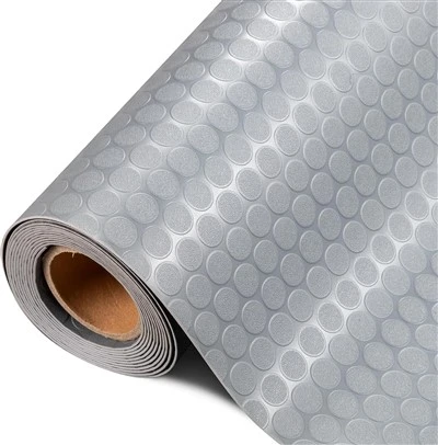 Thickened Coin Plate PVC Garage Mats